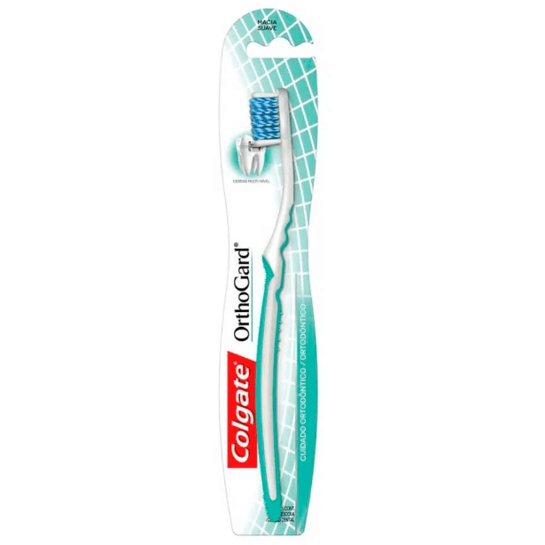 Escova de Dente Colgate OrthoGard Cabeça Ultra Compacta